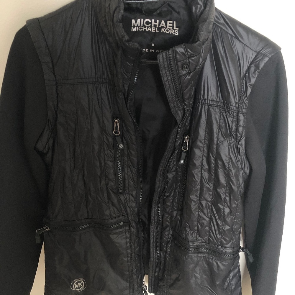 Black Michael Kors Light Jacket/Vest